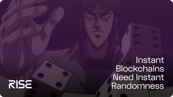Instant Blockchains Need Instant Randomness