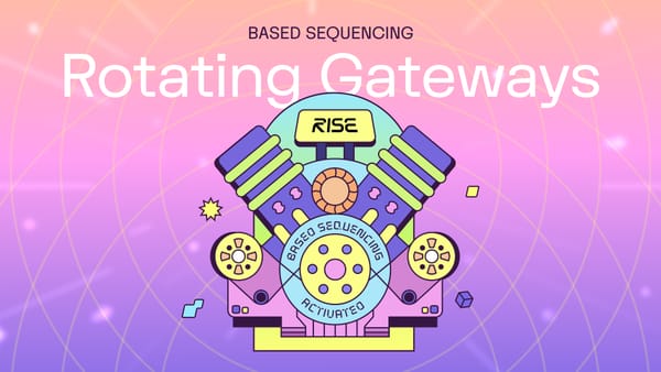 The Based Mindset of RISE: Rotating Gateways